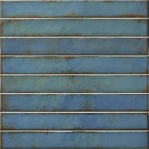 Керамическая плитка La Platera Raku Brick Turquoise 35x35