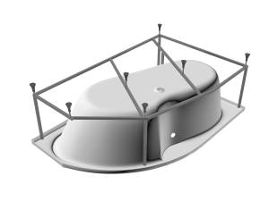 Каркас для ванны Vayer Azalia Гл000006967 170x105