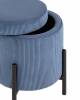 Пуф-сундук Stool Group Дали AV 482-V795/V48-08 бледно-синий фото 3