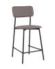 Стул полубарный Stool Group Mikkie HPB-2317 HAB1-10 серый