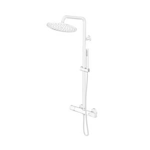 Душевая стойка Gattoni Circle two KIT/TS60BO Bianco Opaco