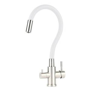 Смеситель для кухни Osgard Gron Gala 87383 под фильтр, белый