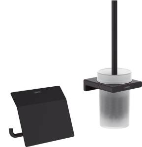 Набор Hansgrohe AddStoris 41752670 + 41753670 матовый черный
