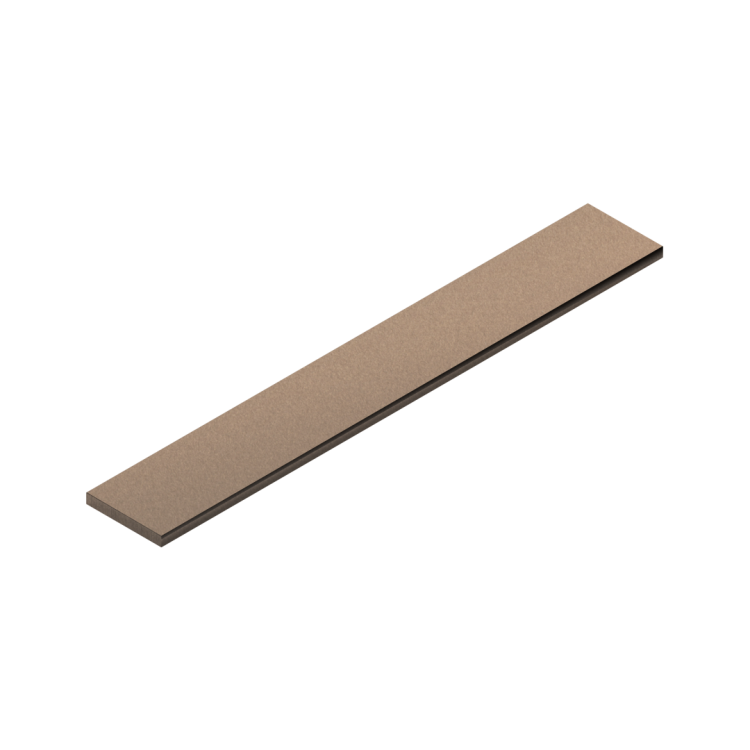 Полоса алюминиевая Neexy pv87-07 BBR бронза блестящая 270x1x0.2