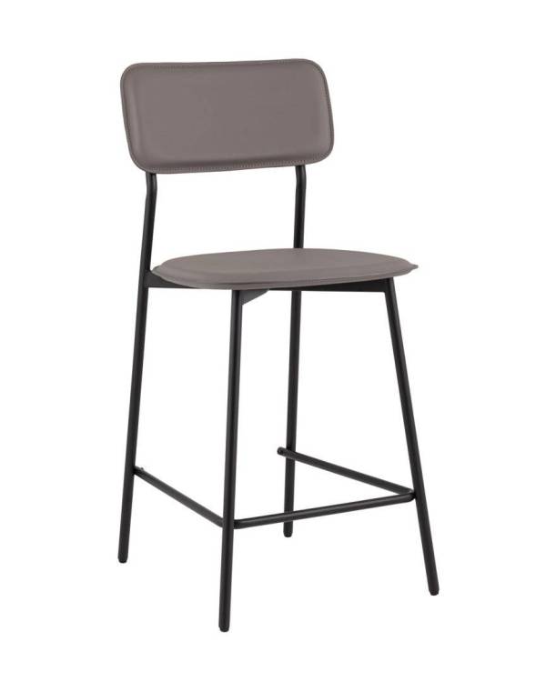 Стул полубарный Stool Group Mikkie HPB-2317 HAB1-10 серый