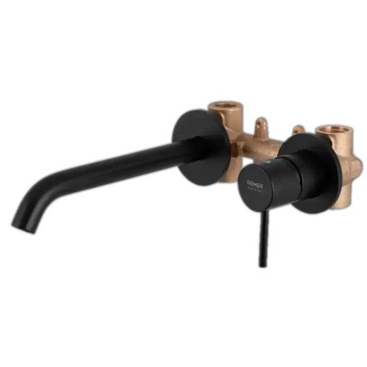 Смеситель для раковины Remer X-Style X15PLNO черный матовый