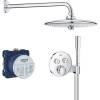 Душевой комплект Grohe Grohtherm 34744000 SmartControl, с внутренней частью