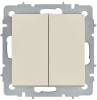 Выключатель 2-клавишный перекрестный IEK Brite BR-V23-0-10-K10 бежевый фото 5