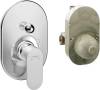 Смеситель для ванны с душем Hansgrohe Rebris S 72448000 С ВНУТРЕННЕЙ ЧАСТЬЮ, хром фото 2