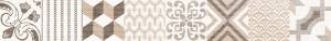 Бордюр Lasselsberger Ceramics Дюна 1505-0105 Настенный Фантазия 5x40