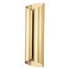 Бра Crystal Lux SELENE AP20 LED BRASS фото 2