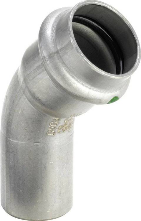 Отвод Viega -вставка НВ 45 35, Sanpress Inox, модель 2326.1