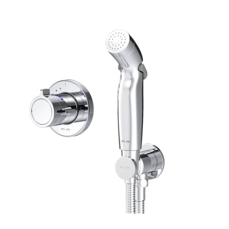 Гигиенический душ Am.Pm X-Joy F0H85A400 хром, со смесителем
