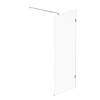 Душевая перегородка Am.Pm X-Joy W94WI-80-F1-MTE 80x195, стекло прозрачное 6 мм, профиль хром матовый