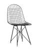 Набор из 4 стульев Stool Group Eiffel AFR-18B-P1 BL/BL X4 черный с черной подушкой фото 2