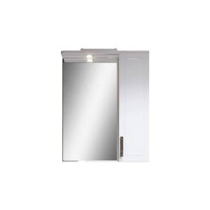 Зеркало-шкаф Alavann Vittoria 60/2 ALV0272001 с подсветкой, белый, правый