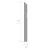 Плинтус Ultrawood Base 5380 i 200x1x11 фото 2