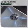 Мойка кухонная Splenka S702.6050.09 графит, 60x50 фото 4