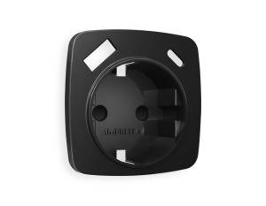 Лицевая панель для электрической розетки с заземлением со шторками 2USB A+C Ambrella Volt Omega OP8100