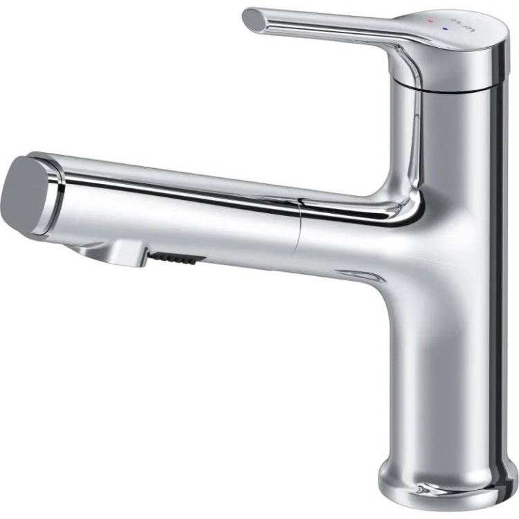 Смеситель для раковины Am.Pm X-Joy F85B02900 с выдвижным изливом, хром