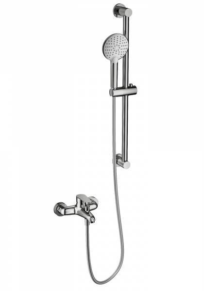 Смеситель для ванны Wonzon & Woghand WW-AE3205-CR с душевым гарнитуром, хром