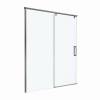 Душевая дверь в нишу BelBagno SOFT_CLOSE-1-BF-1-150-C-GM профиль оружейная сталь, стекло прозрачное, 150x200
