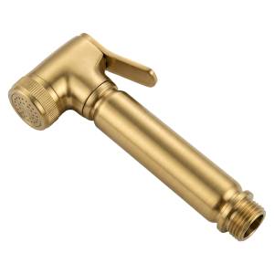 Гигиеническая лейка Remer 332OLBGX золото брашированное