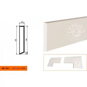 Молдинг LepninaPlast МВ-155/1 200x2.5x15.5