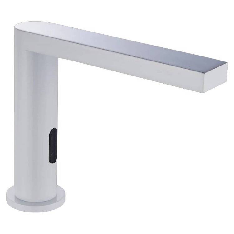 Смеситель для раковины Savol S-GY8887XW хром, белый матовый