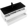 Тумба под раковину Belbagno Albano ALBANO-1200-2C-SO-BL 120x45x50 Bianco Lucido подвесная с двумя выкатными ящиками фото 11