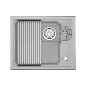 Кухонная мойка Granula Kitchen Space Rinzer 5505RU арктик, 55x45