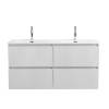 Тумба с раковиной BelBagno UNO 120 подвесная, Bianco Opaco