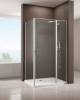 Душевой уголок Allen Brau Priority 3.31001.00 + 3.31013.00 профиль хром, 900x800
