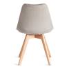 Стул Tetchair Tulip Soft (mod. 053V) 21411 Светло-серый (HLR 39)/натуральный фото 4