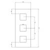 Термостатический смеситель Omnires Fresh FR7138ROCR хром фото 2