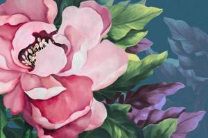 3D Фотообои Artegrafico «Величественный цветок» RC-024 акварель