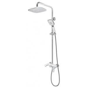 Душевая стойка Grocenberg GB7010WC белый, хром