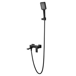 Смеситель для ванны Wonzon & Woghand WW-88037068-MB с душевым гарнитуром, черный матовый