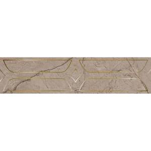 Бордюр Kerama Marazzi Ифран KMB3STA010BR Бежевый Светлый Глянцевый Обрезной 14.5x60