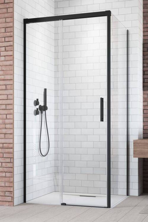 Боковая стенка Radaway Idea Black S1 90 Right 387050-54-01R Черный, Прозрачное 90x200