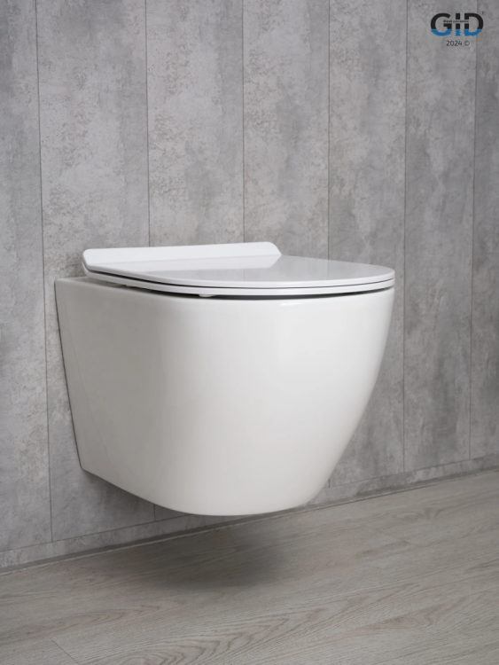 Унитаз подвесной Gid Convexo Tr2122b 62256Y белый
