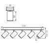 Спот Kanlux EVALO EL-5I W-SR 35688 фото 3