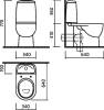 Унитаз-компакт Sanita luxe Best Color Red с микролифтом фото 7