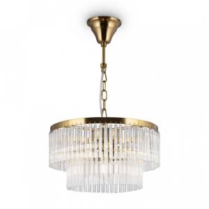 Подвесная люстра Maytoni Colonne MOD093PL-04BS Латунь