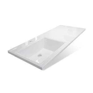 Раковина Эстет Даллас ФР-00014929 левая, 115 см, белая матовая