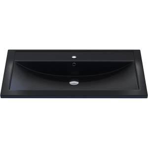 Раковина Uperwood Foster Quartz 291030043 черная матовая, космос, 90x45.5 Раковина Uperwood Foster Quartz 291030043 черная матовая, космос, 90x45.5