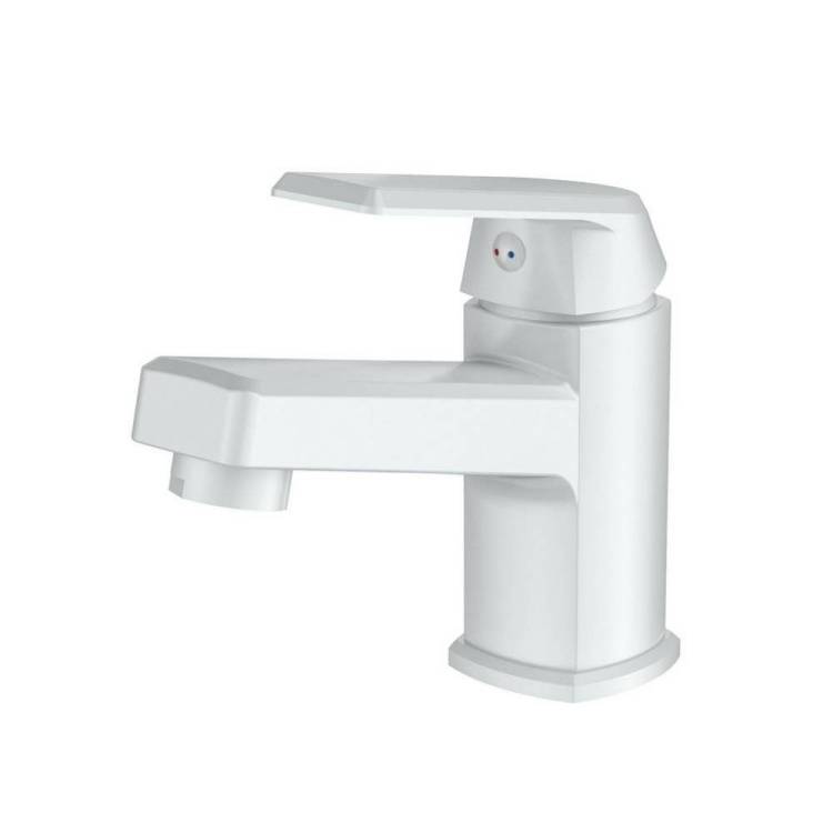 Смеситель для раковины OneLife P02-021W,белый