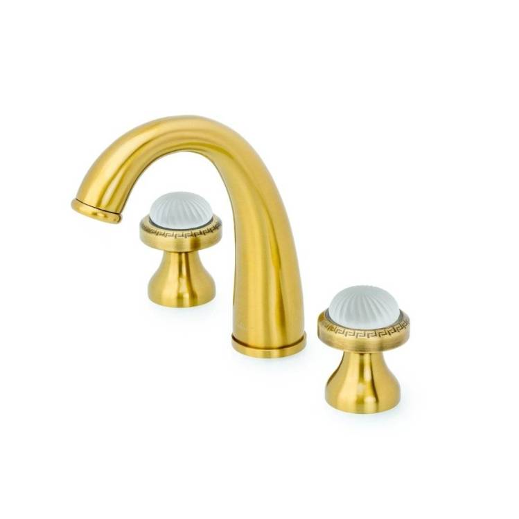 Смеситель для раковины Boheme Satine 317-ST бронза