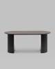 Стол обеденный Stool Group Ballet DT-2103-SP dw73054 top DUAL темное дерево 180x90x75 фото 5