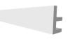 Молдинг Decor-Dizayn Грани DD617 с отражателем 200x2x5
